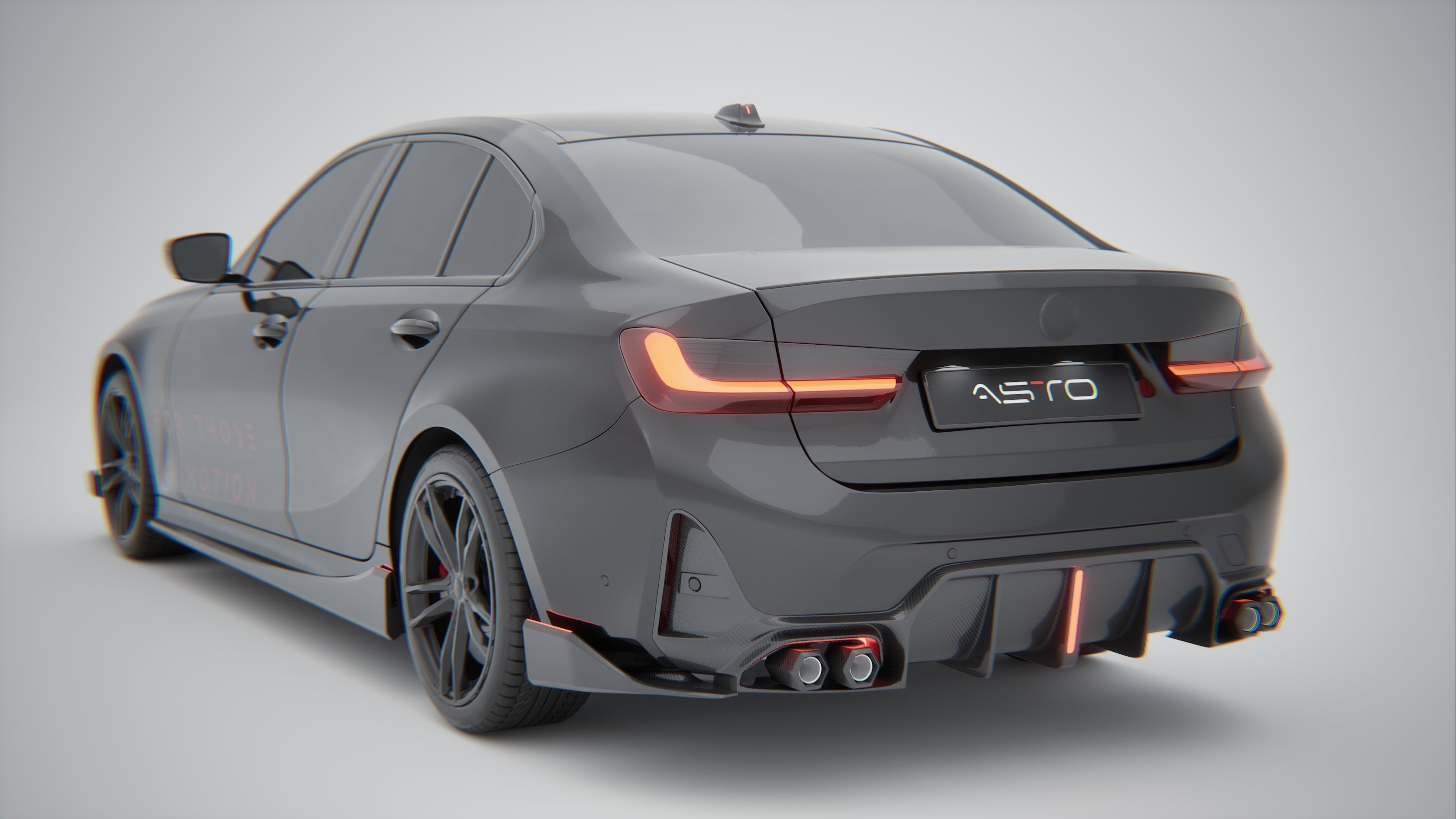 BMW G20 M340i (LCI) - Carbon Fiber Diffuser
