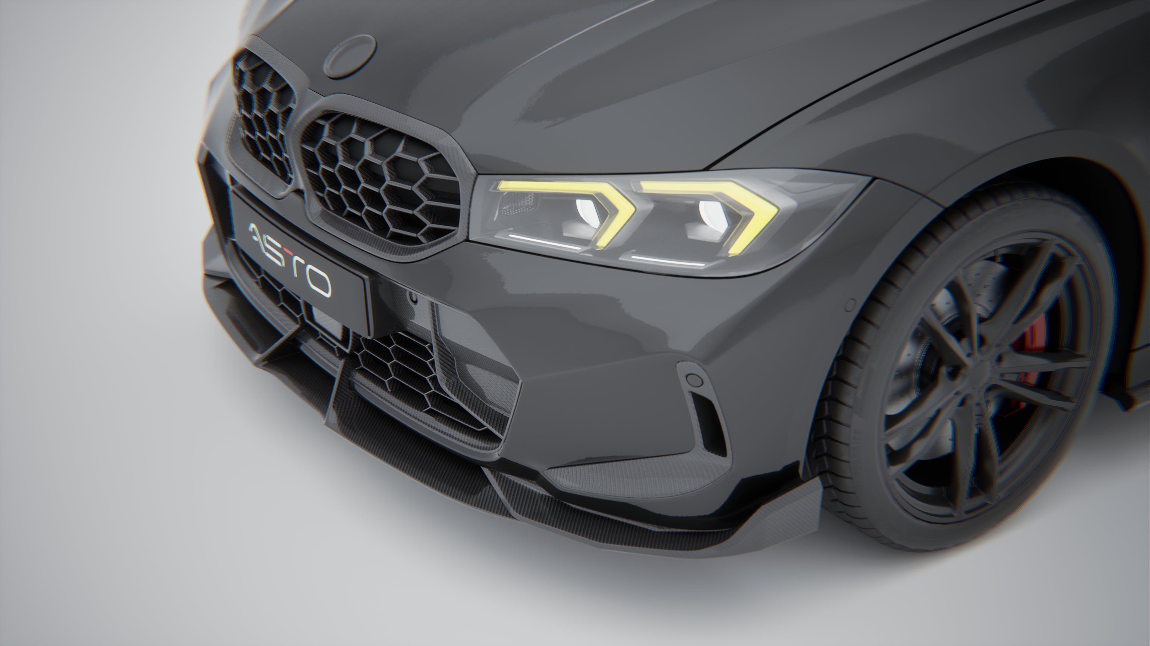 BMW G20 M340i (LCI) - Carbon Fiber Front Lip