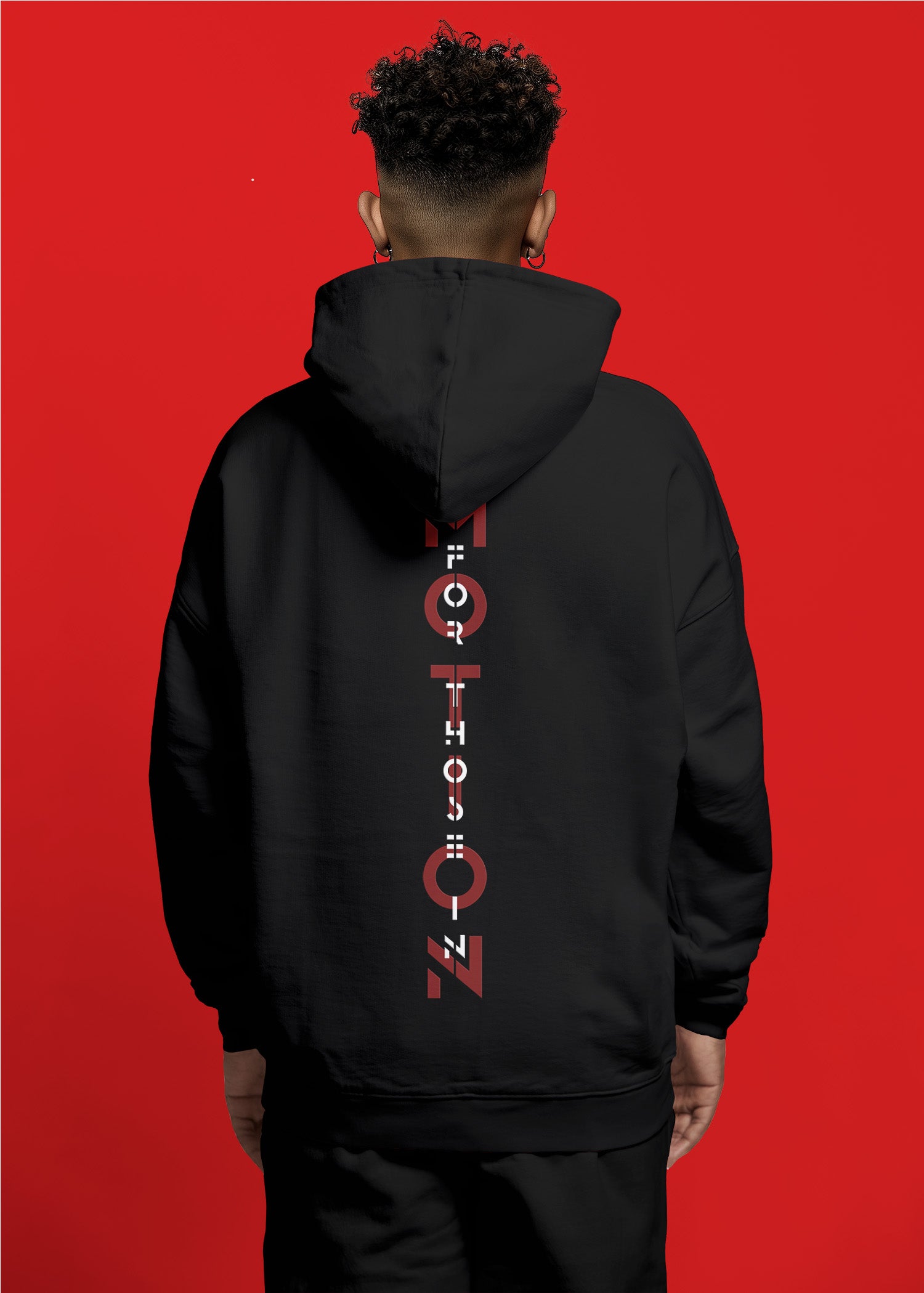 ASTO White Heavyweight Hoodie - Hidden Pocket