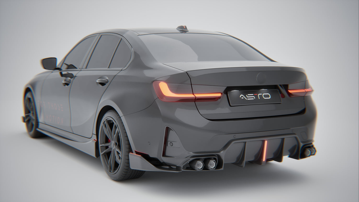 BMW G20 M340i (LCI) - Carbon Fiber Diffuser