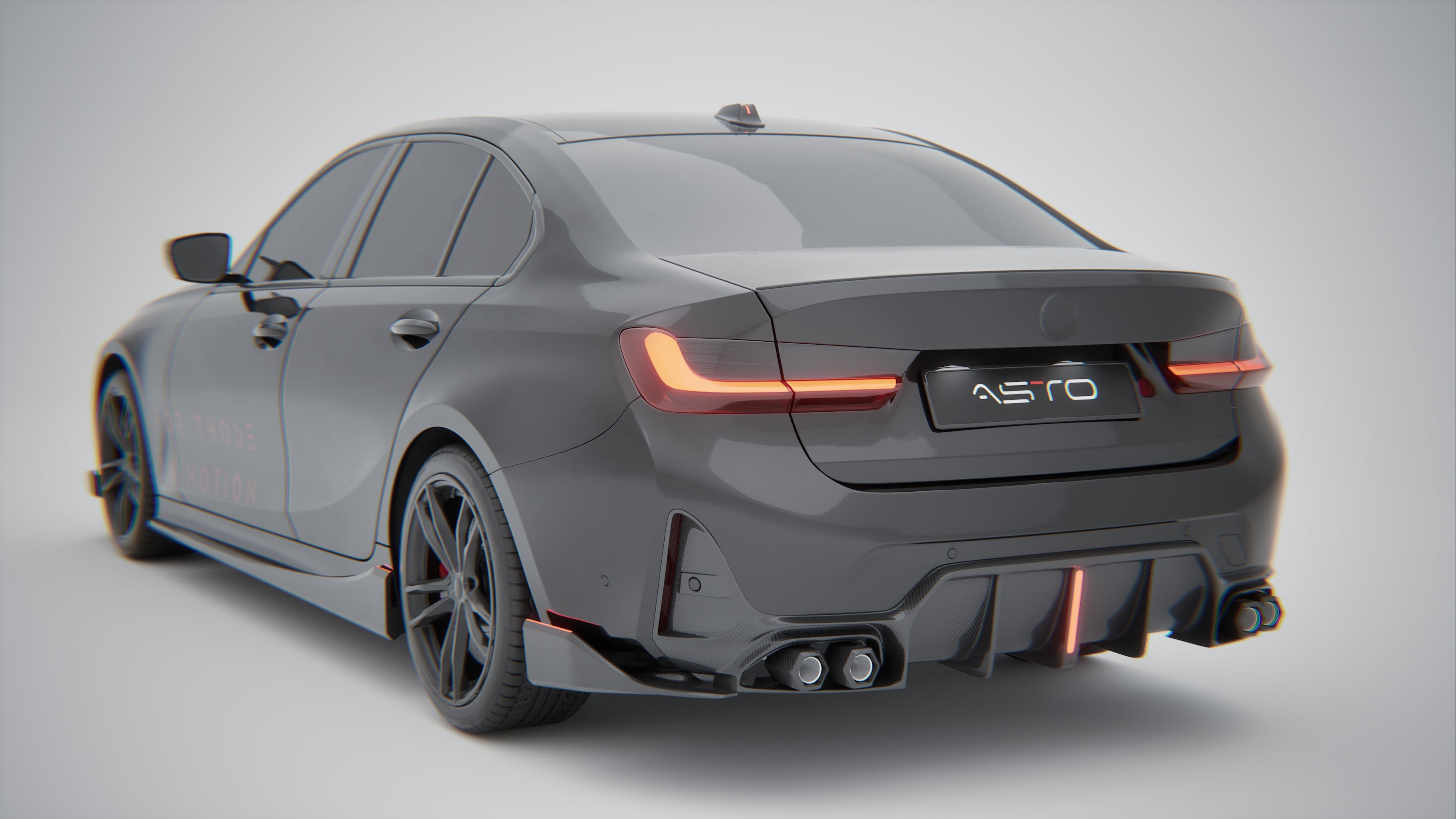 BMW G20 M340i (LCI) - Carbon Fiber Diffuser
