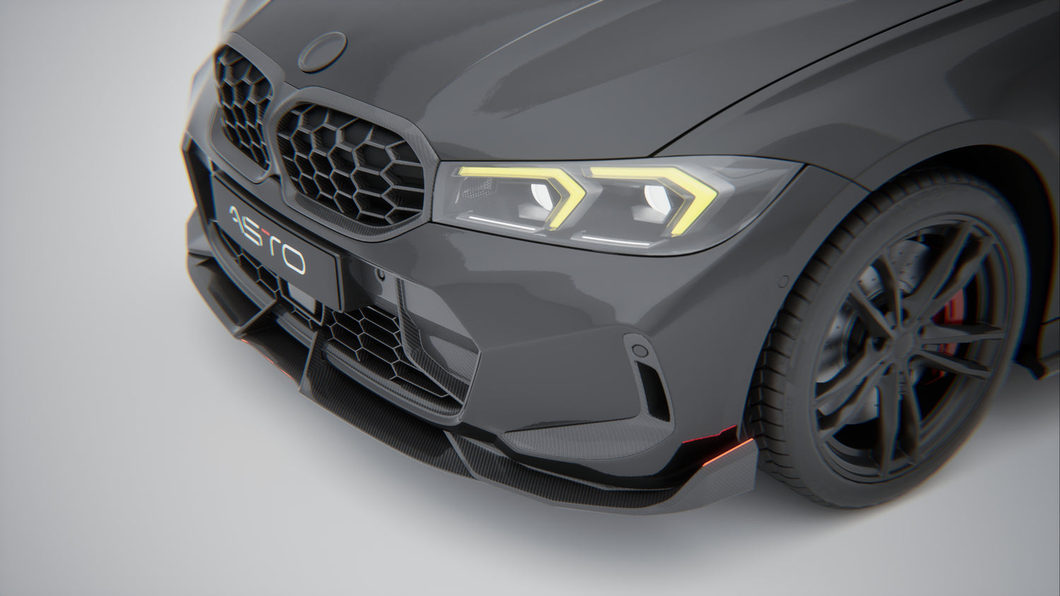 BMW G20 M340i (LCI) - Carbon Fiber Front Lip