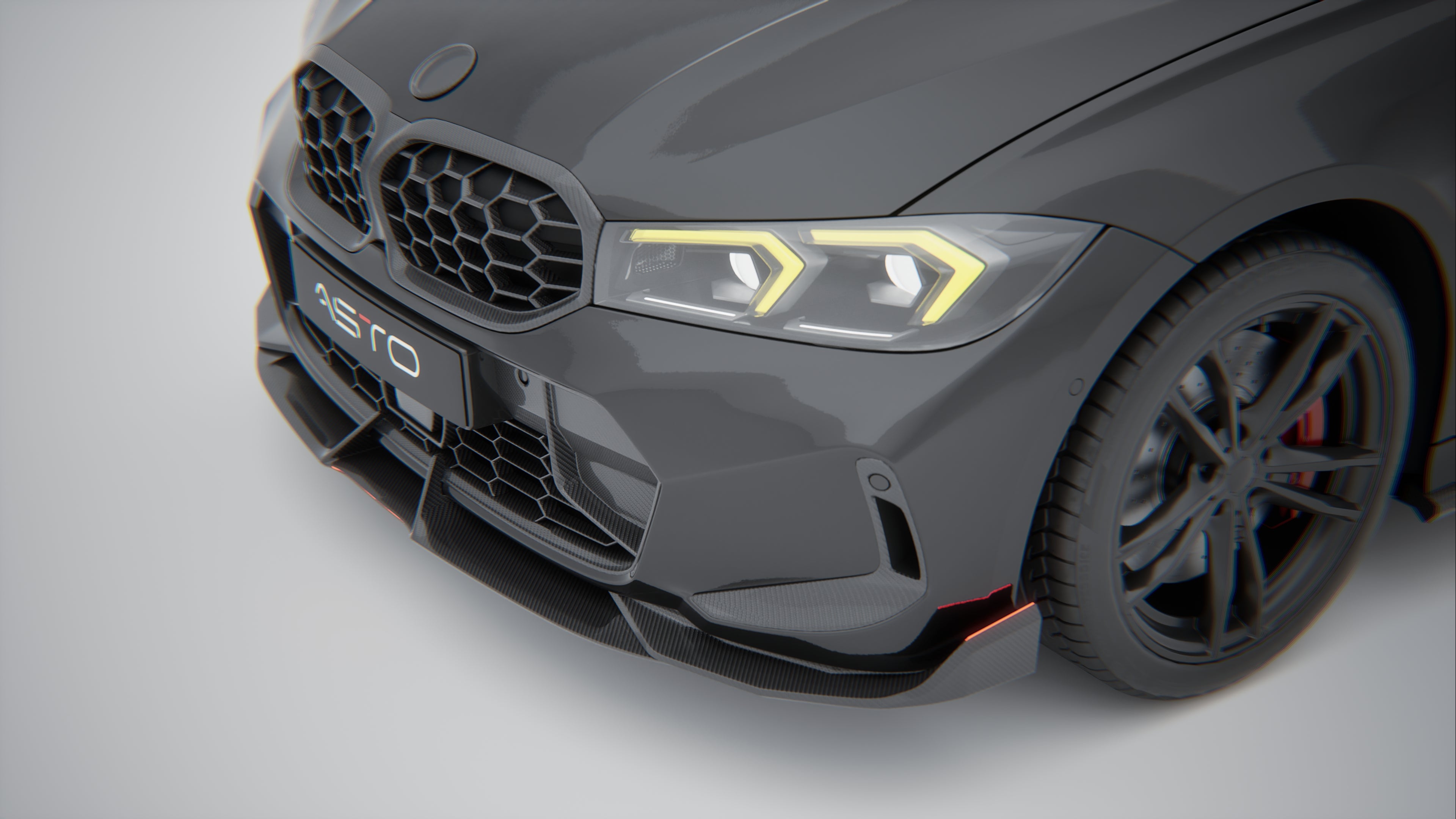BMW G20 M340i (LCI) - Carbon Fiber Front Lip