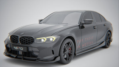 BMW G20 M340i (Pre+LCI) - Carbon Fiber Side Skirt - V2