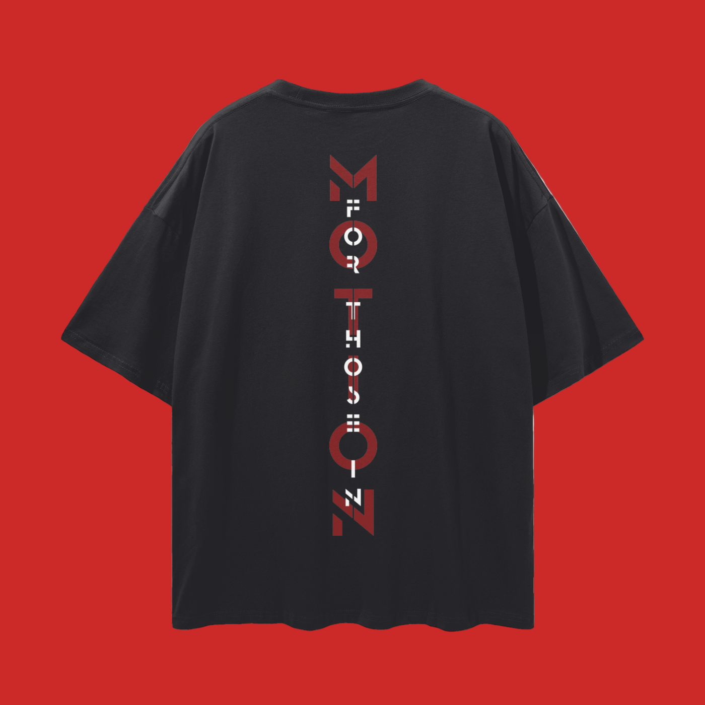 ASTO Black Oversize T-Shirt